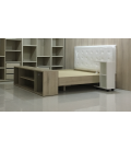 Base de Cama Matrimonial con Copete